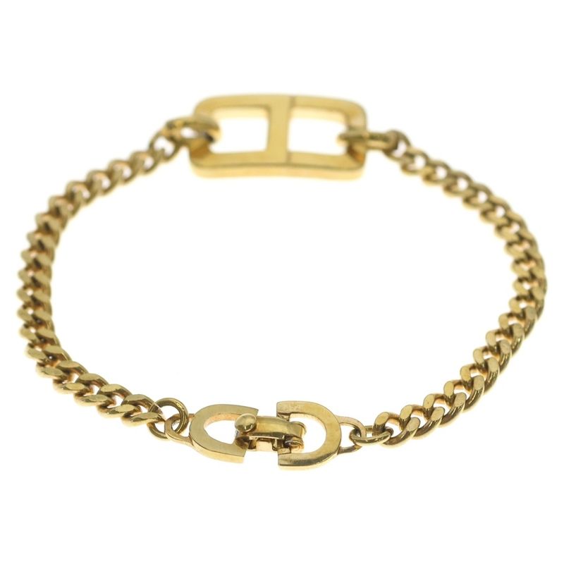 Dior CD Logo Chain Bracelet Gold