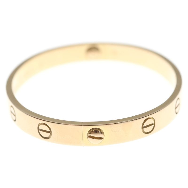 Cartier Love Bracelet 18k PG Pink Gold Bangle