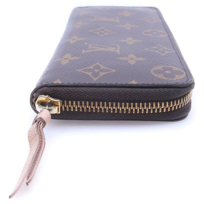 Louis Vuitton Monogram Clemence Rose Ballerina Wallet