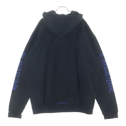 Chrome Hearts Vertical Logo Pullover Hoodie Black Navy Sweater