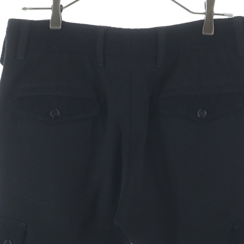 Dolce & Gabbana Cargo Pants Wool Blend Sweatshirt Black Gwaoet