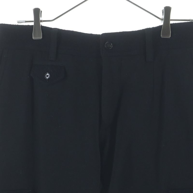 Dolce & Gabbana Cargo Pants Wool Blend Sweatshirt Black Gwaoet