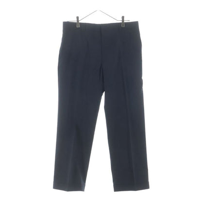 Hermes Cashmere Blend Wool Tailored Jacket Trousers Long Pants Set Suit Gray
