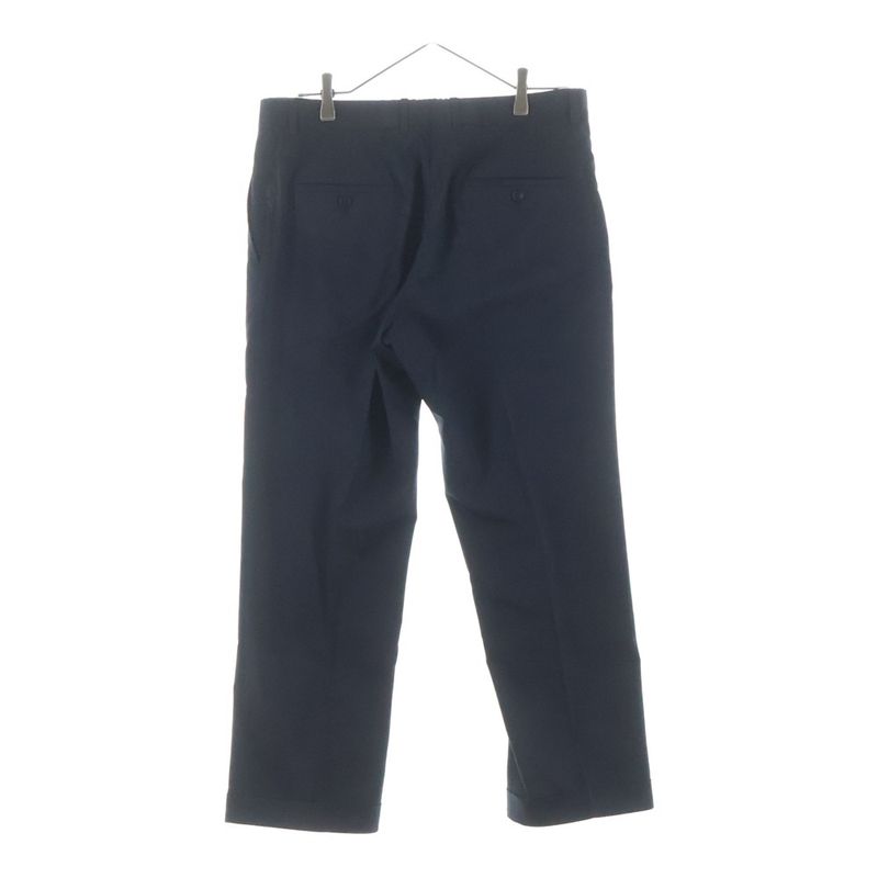 Hermes Cashmere Blend Wool Tailored Jacket Trousers Long Pants Set Suit Gray