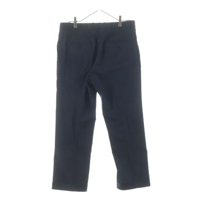 Hermes Cashmere Blend Wool Tailored Jacket Trousers Long Pants Set Suit Gray