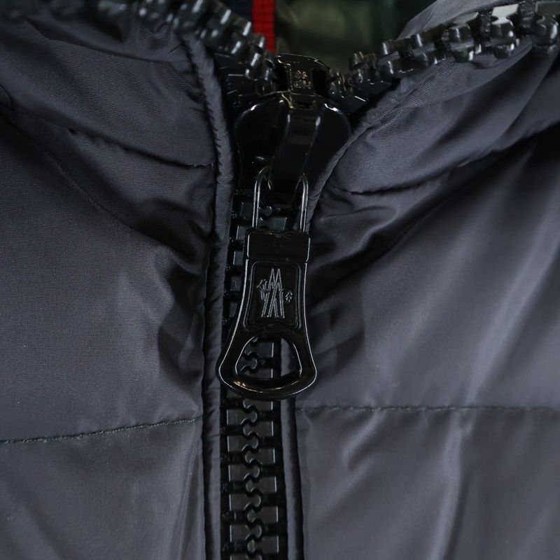 Moncler Argeles Long Down Jacket Gray