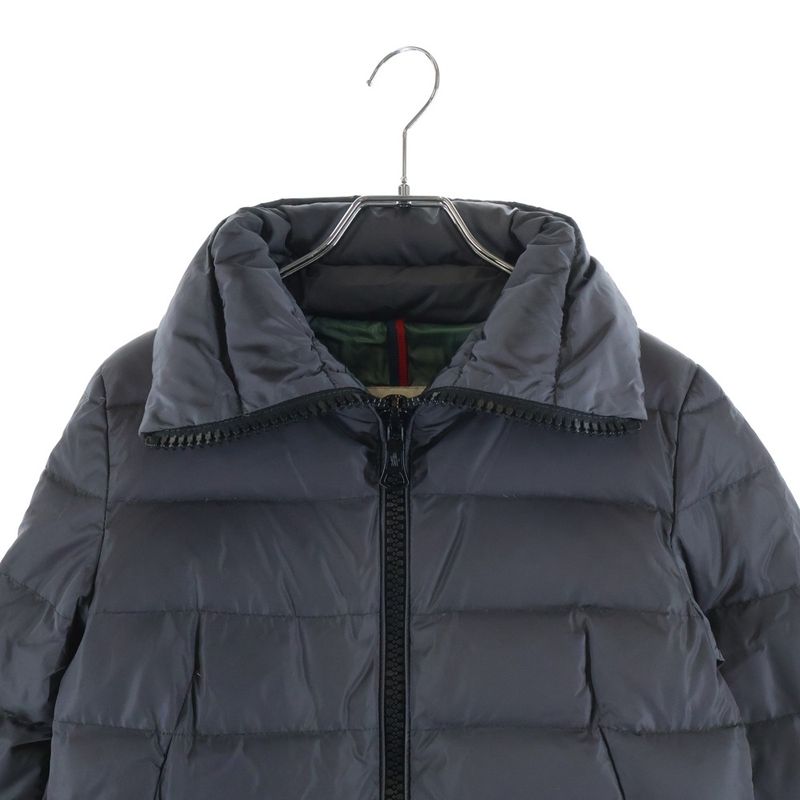Moncler Argeles Long Down Jacket Gray