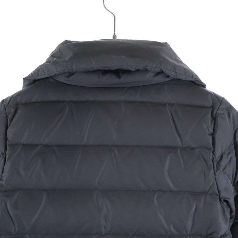 Moncler Argeles Long Down Jacket Gray