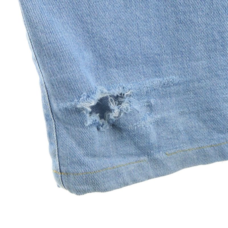 Versace Rebellion Side Cut Replacement Denim Pants Indigo