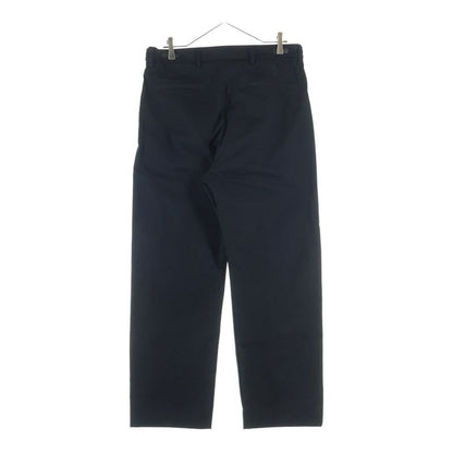 Moncler Pantaloni Trousers Back Logo Straight Nylon Pants