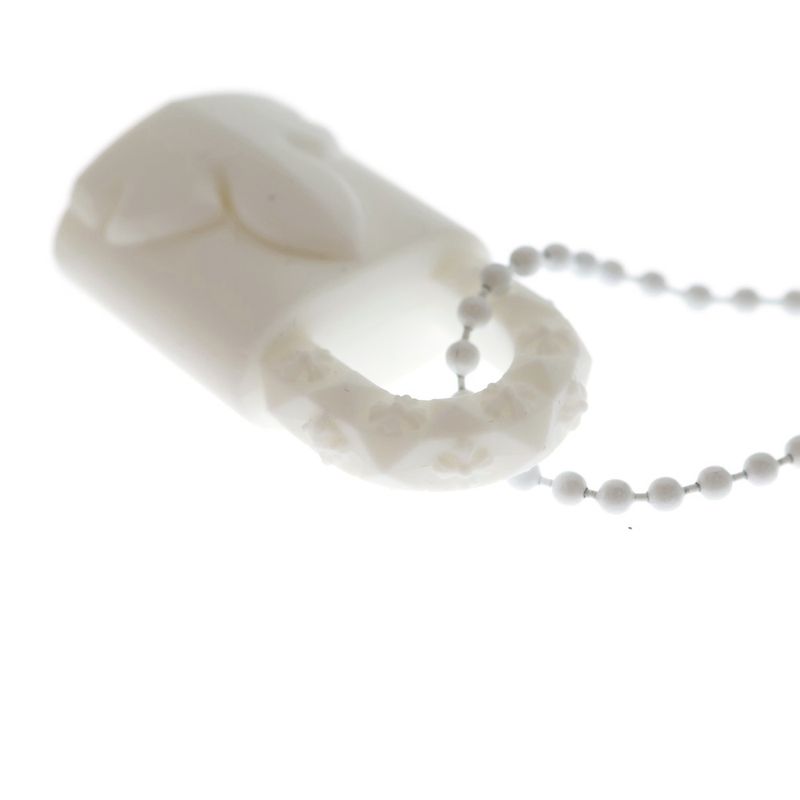Chrome Hearts Rubber Padlock Flerknee Slcn Funi Raba Necklace Silicone White