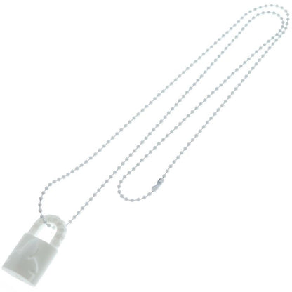 Chrome Hearts Rubber Padlock Flerknee Slcn Funi Raba Necklace Silicone White