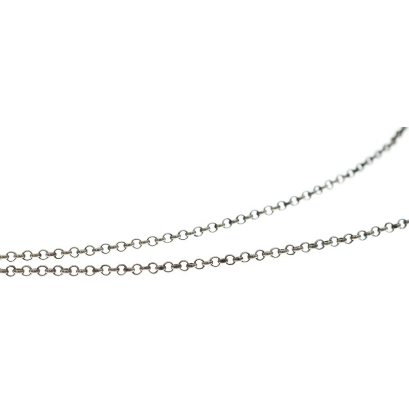 Chrome Hearts Neckchain Roll Chain Necklace Silver