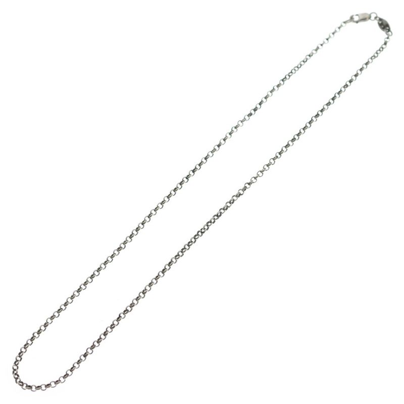 Chrome Hearts Neckchain Roll Chain Necklace Silver