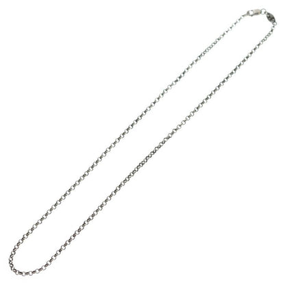 Chrome Hearts Neckchain Roll Chain Necklace Silver