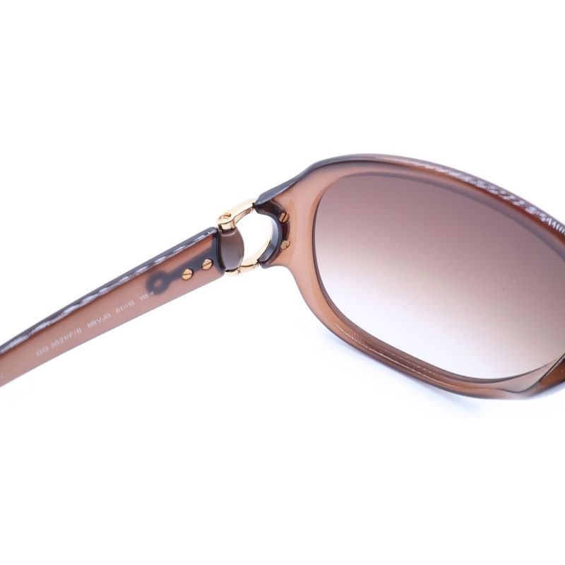 Gucci Temple Logo Gradient Sunglasses Eyewear