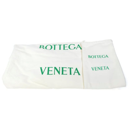 Bottega Veneta Maxi Intrecciato Arcotto Tote Light Green Leather Silver
