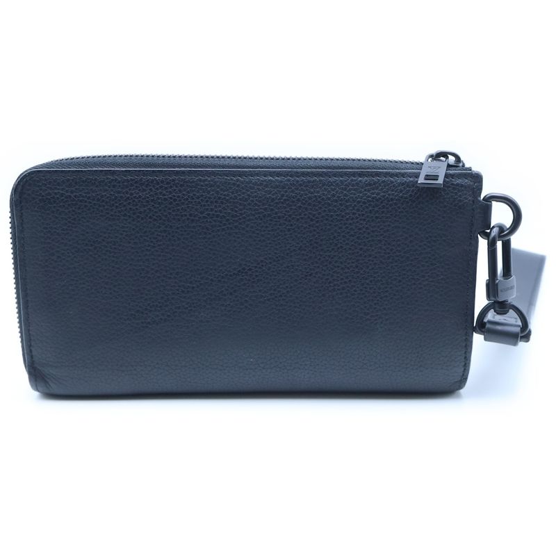 Louis Vuitton Aerogram Zippy Wallet Card Case Black Leather