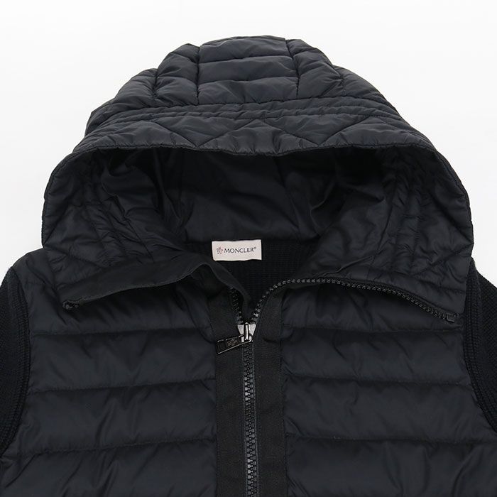 Moncler Tricot Cardigan Maglione Down Jacket