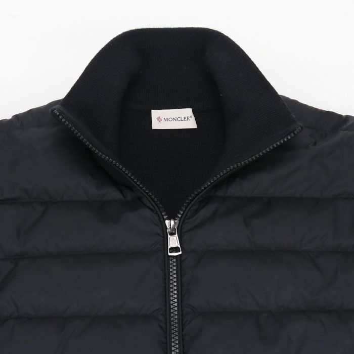 Moncler Cardigan Tricot Down Jacket