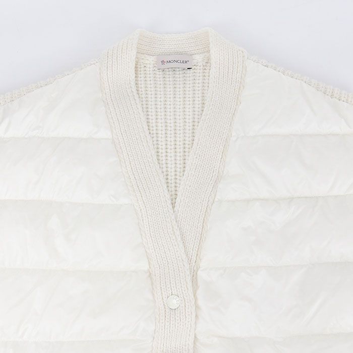 Moncler Gilet Tricot Down Vest