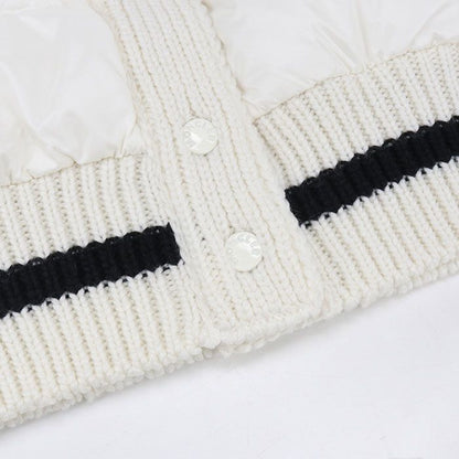 Moncler Gilet Tricot Down Vest