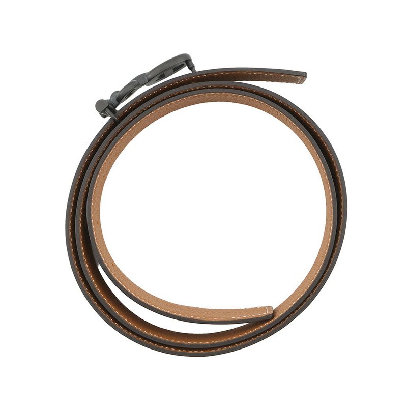 Hermes Belt Yachting 32 Black Gold Box Calf Epsom 95
