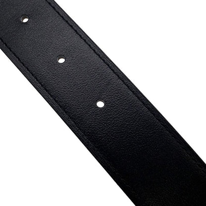 Hermes Belt Yachting 32 Black Gold Box Calf Epsom 95