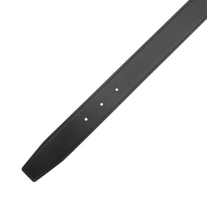 Hermes Belt Yachting 32 Black Gold Box Calf Epsom 95