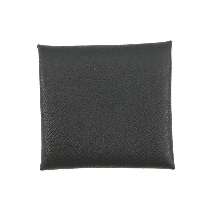 Hermes Coin Case Bastia Black Epsom Purse