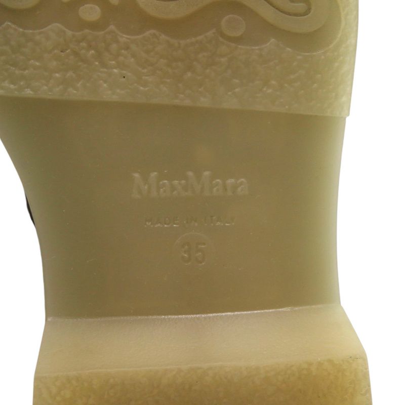 Max Mara Boots Calf Hazelnut Brown Ankle