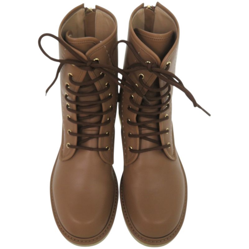Max Mara Boots Calf Hazelnut Brown Ankle