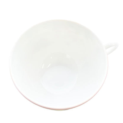 Hermes Pythagoras Cup & So Sa 5 Set White MW with Floral