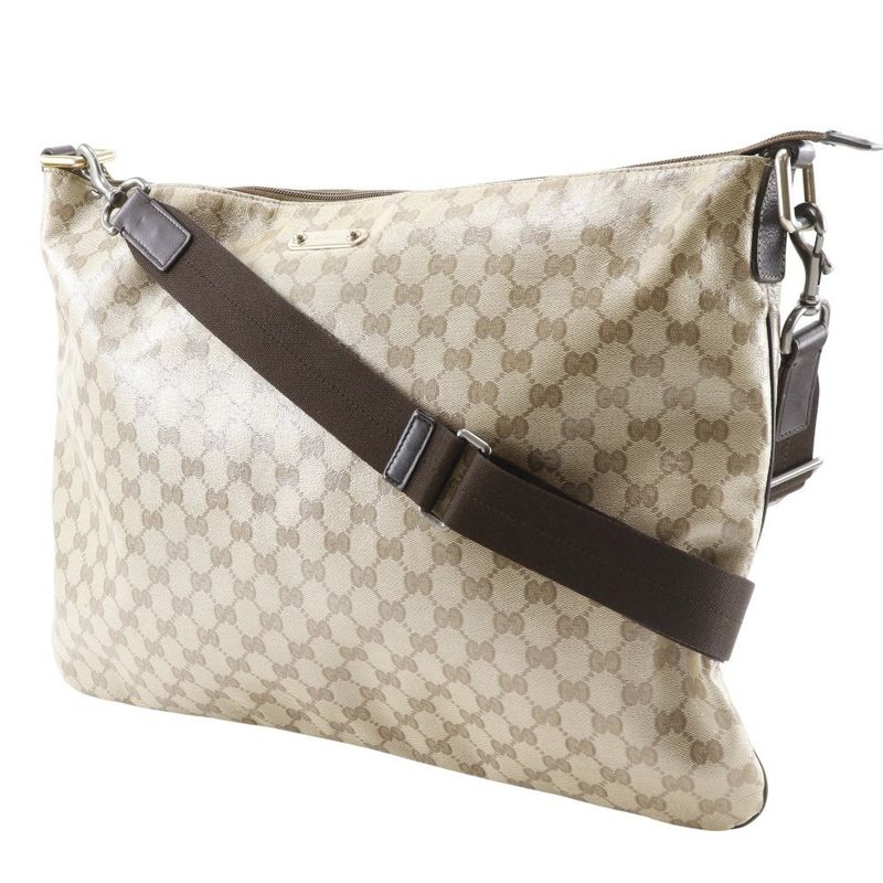 Gucci GG Crystal Beige Shoulder Bag