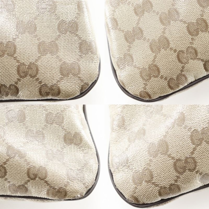 Gucci GG Crystal Beige Shoulder Bag