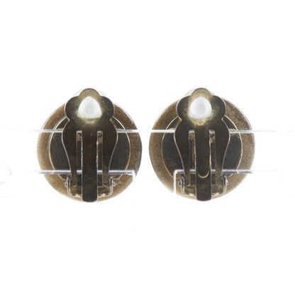 Chanel Clover Plastic Gold Plated 01c Earrings