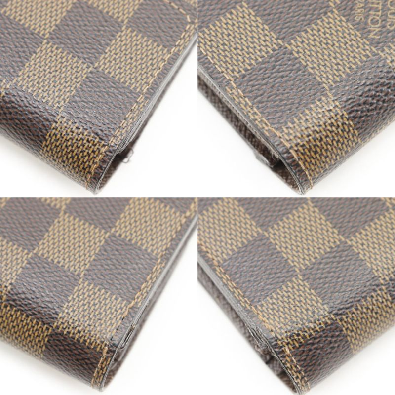 Louis Vuitton Portefeuille Sarah Damier Canvas Brown Wallet