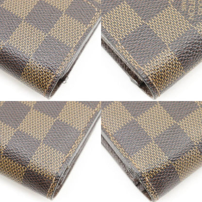 Louis Vuitton Portefeuille Sarah Damier Canvas Brown Wallet