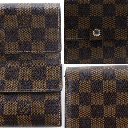 Louis Vuitton Portefeuille Sarah Damier Canvas Brown Wallet