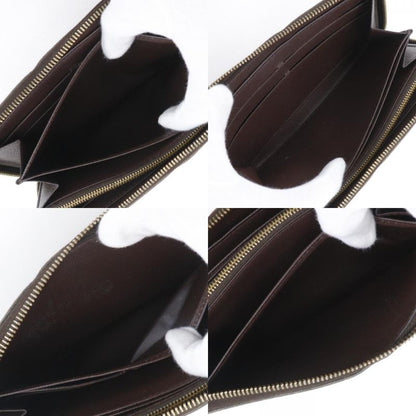 Louis Vuitton Zippy Wallet Damier Canvas Brown