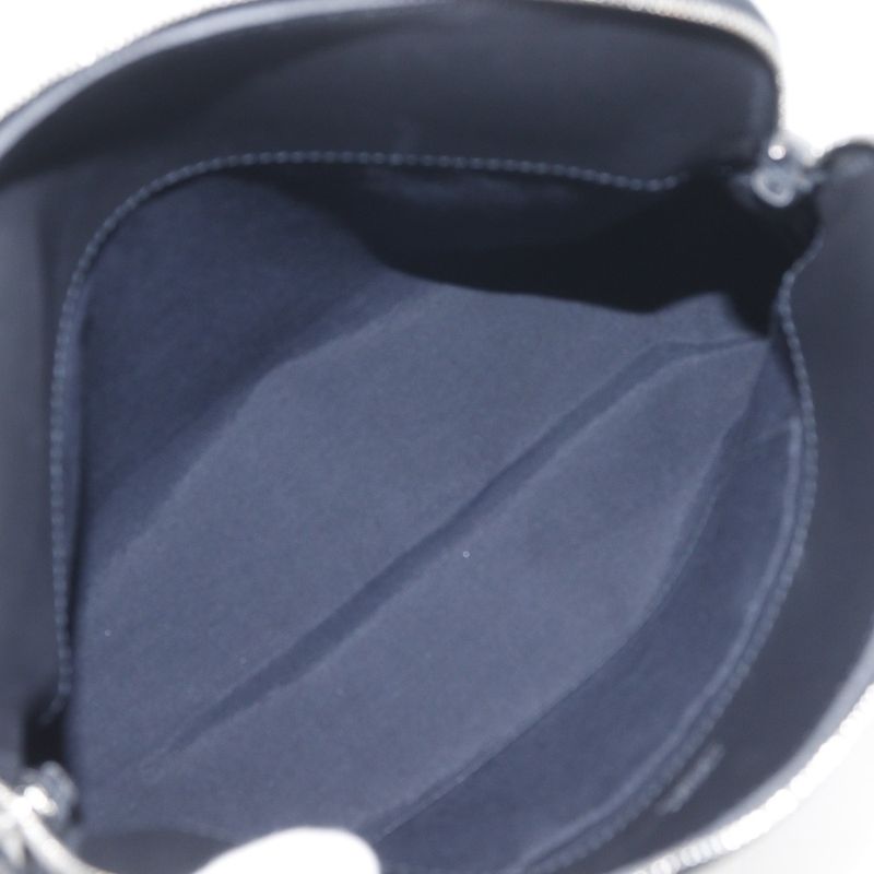Hermes Eve Pouch Canvas Black