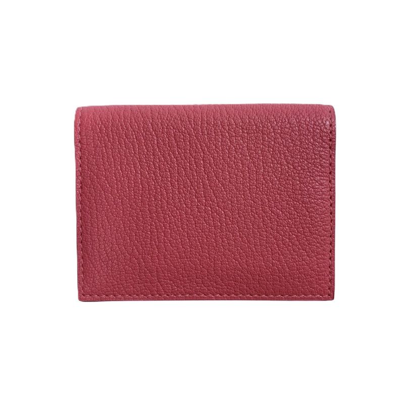 Hermes Evelyne Chevre Pink Card Case