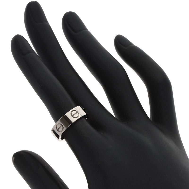 Cartier Love Ring 49 18k White Gold