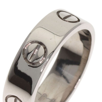 Cartier Love Ring 53 18k White Gold