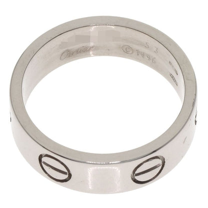 Cartier Love Ring 53 18k White Gold