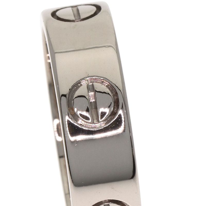 Cartier Love Ring 53 18k White Gold