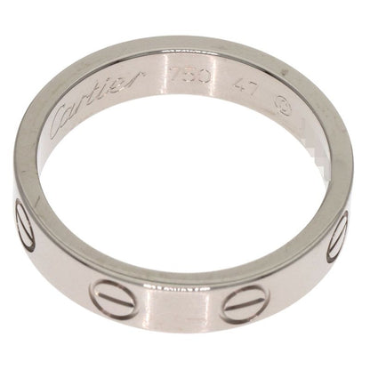 Cartier Mini Love Ring 47 18k White Gold