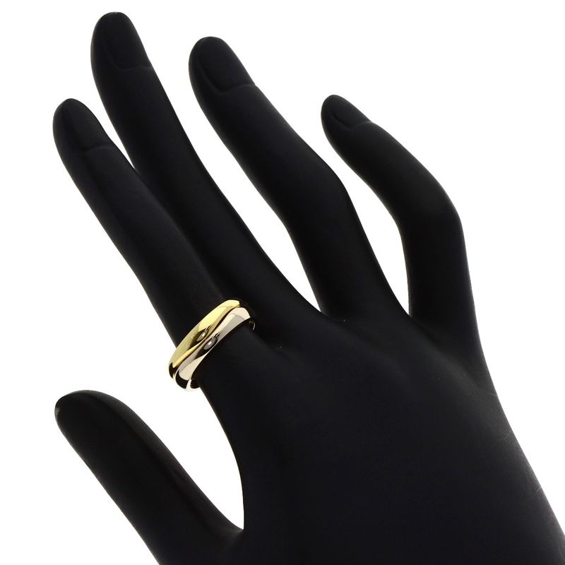 Cartier Lovemi Ring 52 18k Yellow Gold 18k White