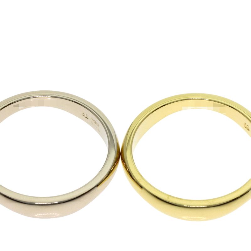 Cartier Lovemi Ring 52 18k Yellow Gold 18k White