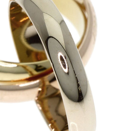 Cartier Trinity 49 Ring 18k Yellow Gold 18k White Pink